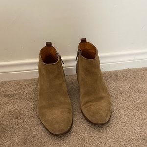 ☕️Madewell the Cait Leather/Suede Boot